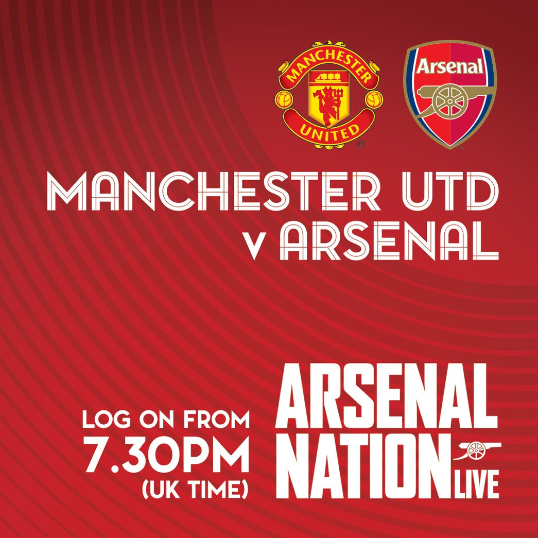 Manchester United V Arsenal The Brief Pre Match Report News