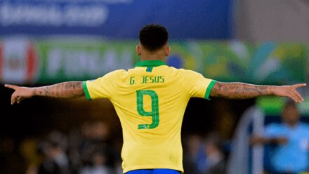 gabriel jesus brazil jersey